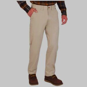 Coleman Men's Utility Work Pant Stretch Tear Resistant Khaki Size 40x30 NWT